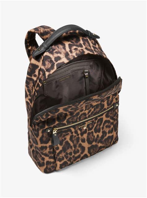 leopard michael kors purses|Michael Kors leopard backpack.